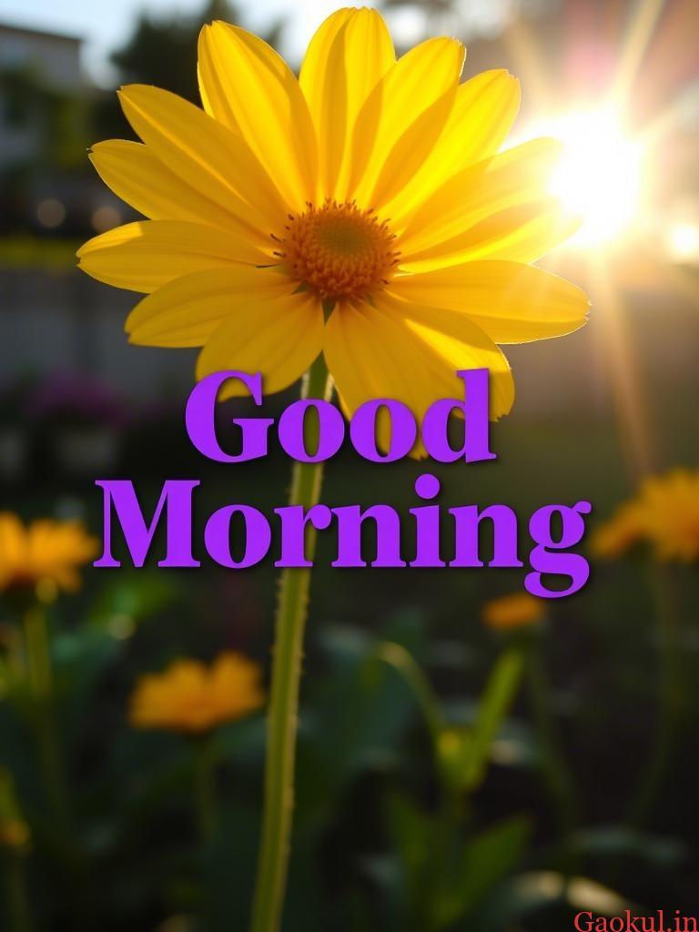 Pink roses with soft background and Good Morning text