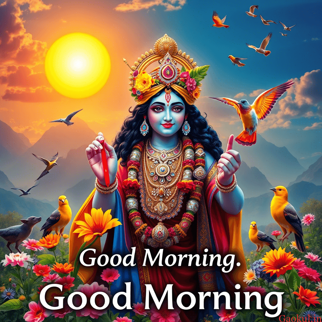 Beautiful good morning images |High resolution images Radha krishna good morning images|HD good morning images download