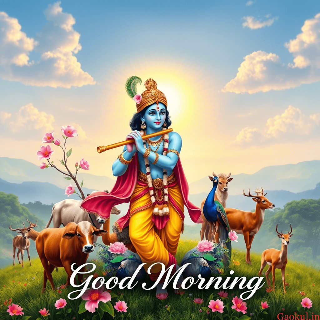 Beautiful good morning images |High resolution images Radha krishna good morning images|HD good morning images download