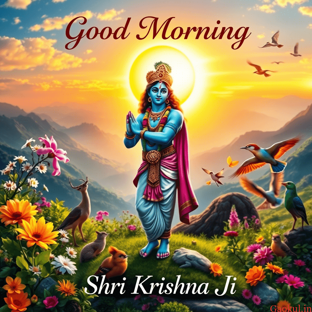 Beautiful good morning images |High resolution images Radha krishna good morning images|HD good morning images download